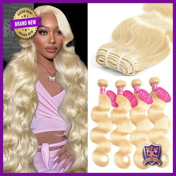 3 Bundles 16 Inch Body Wave Human Hair Extensions 100% Brazilian Virgin Remy main image 3